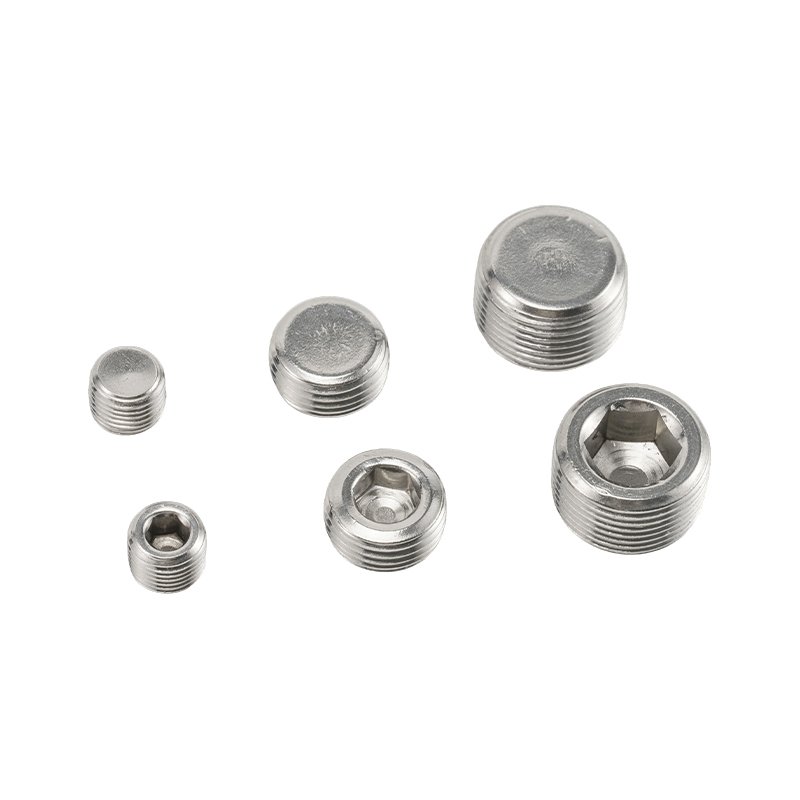 Tapón de rosca recta